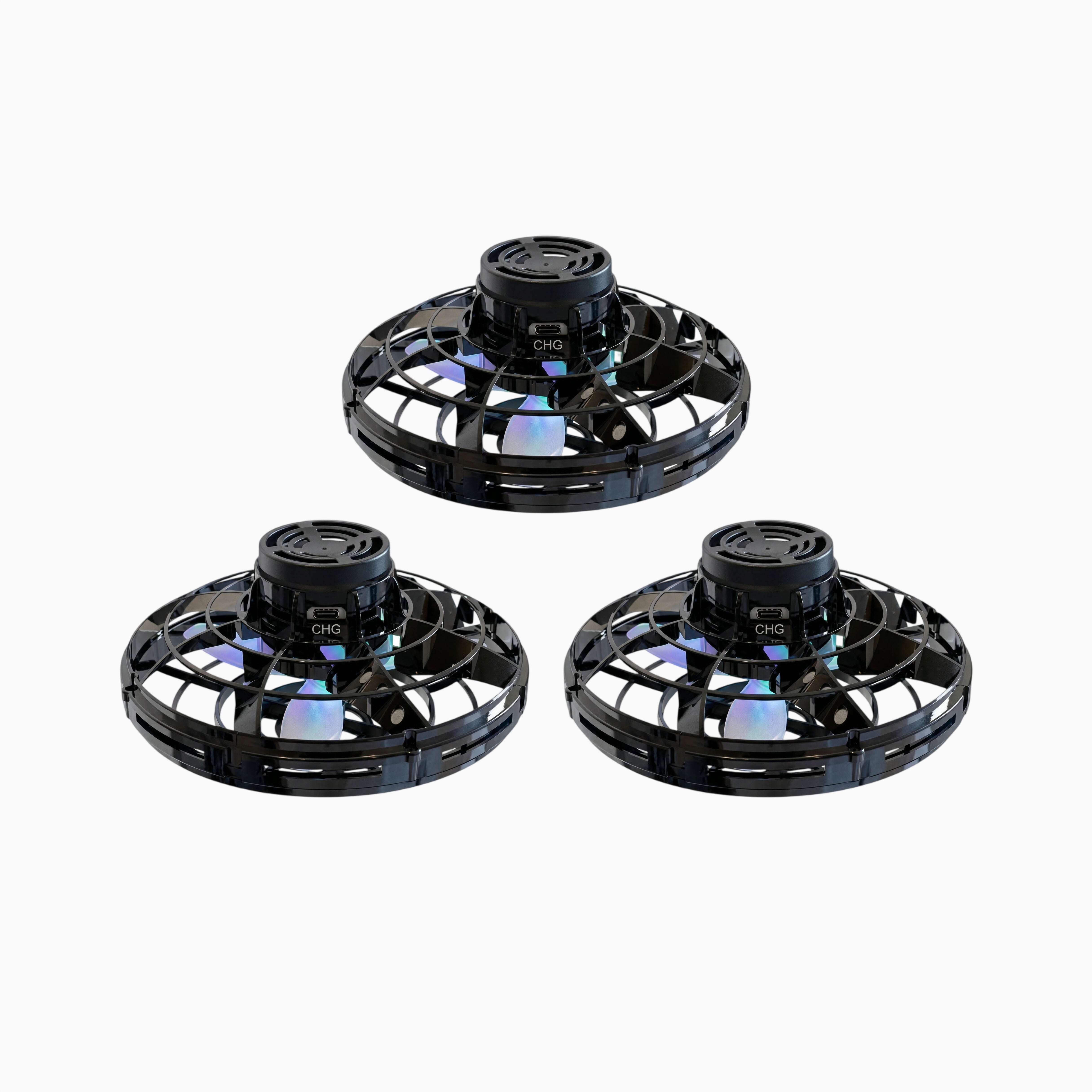 LED Fingertip Gyro Flying Spinner