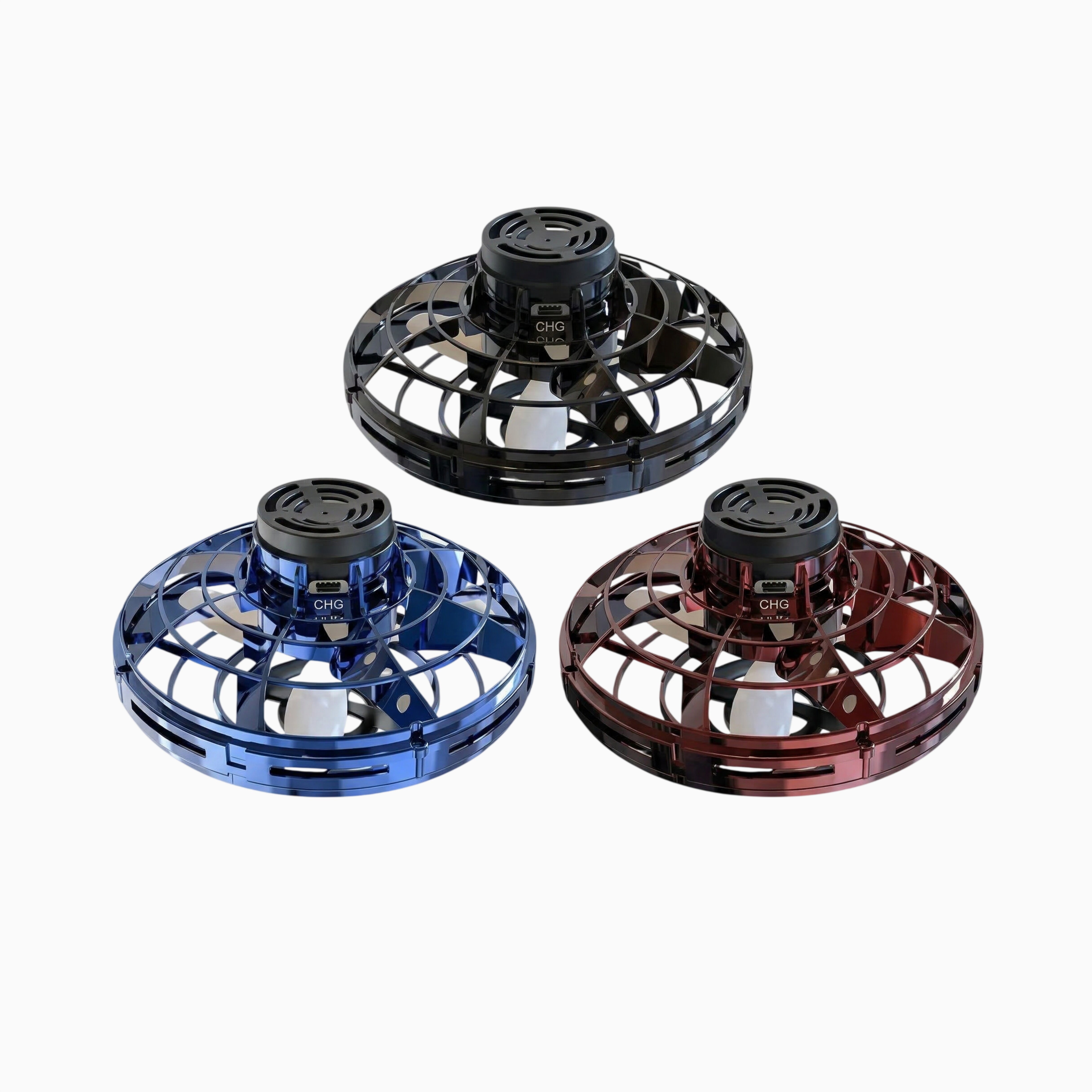 LED Fingertip Gyro Flying Spinner