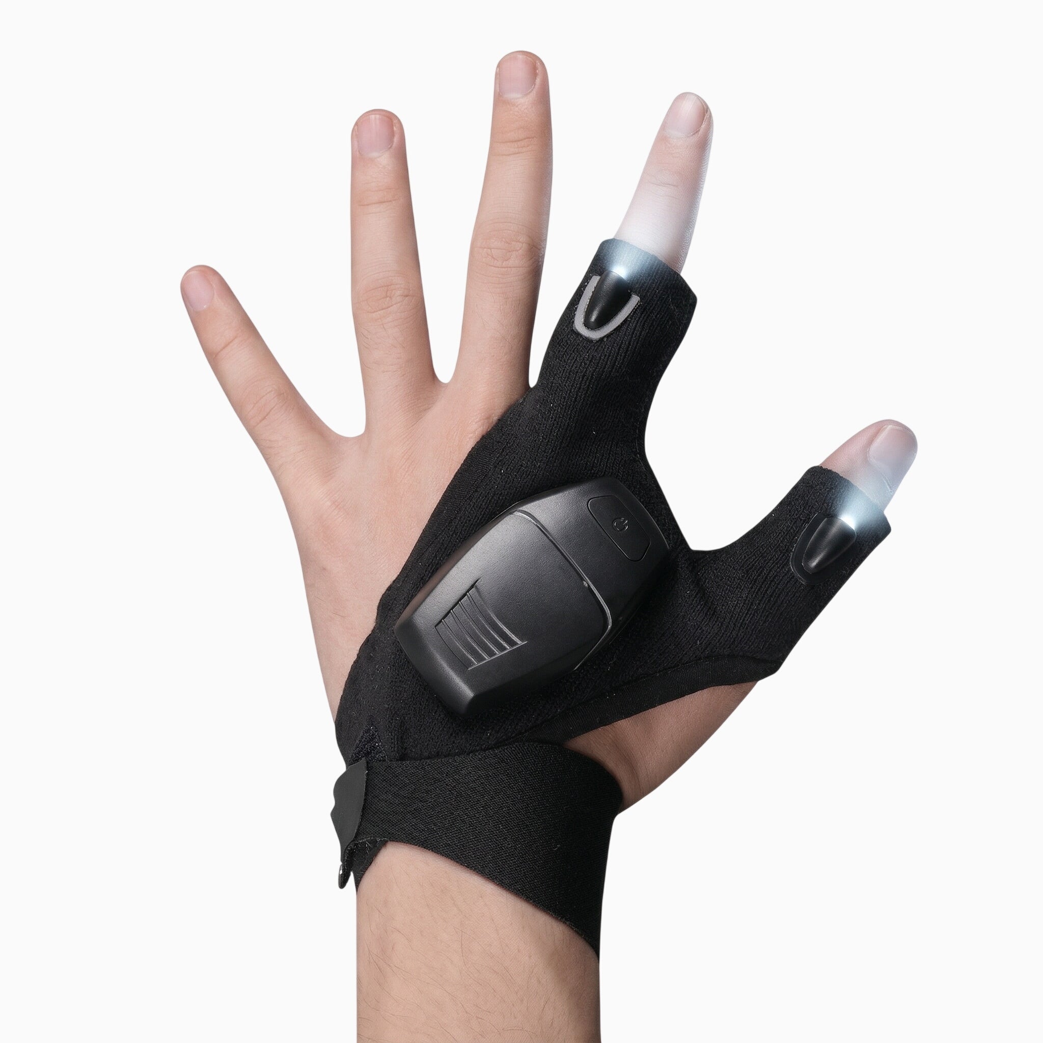 Night Fishing Illuminated Work Gloves