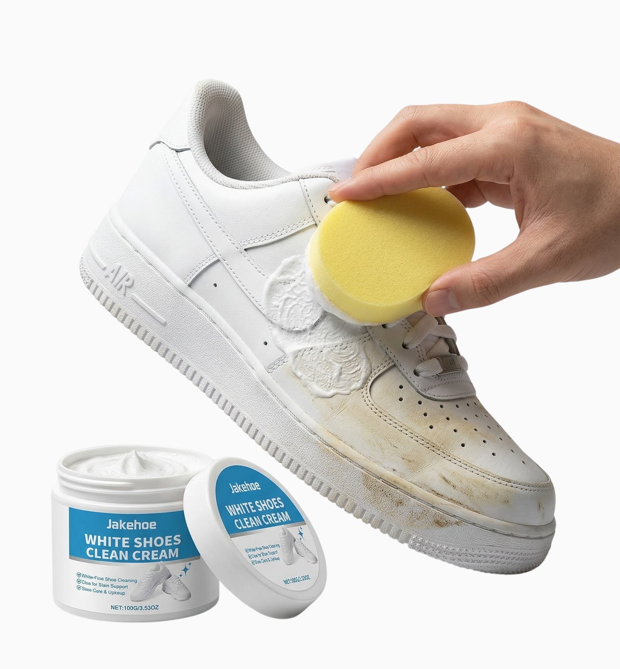 White Shoe Cleaning Cream