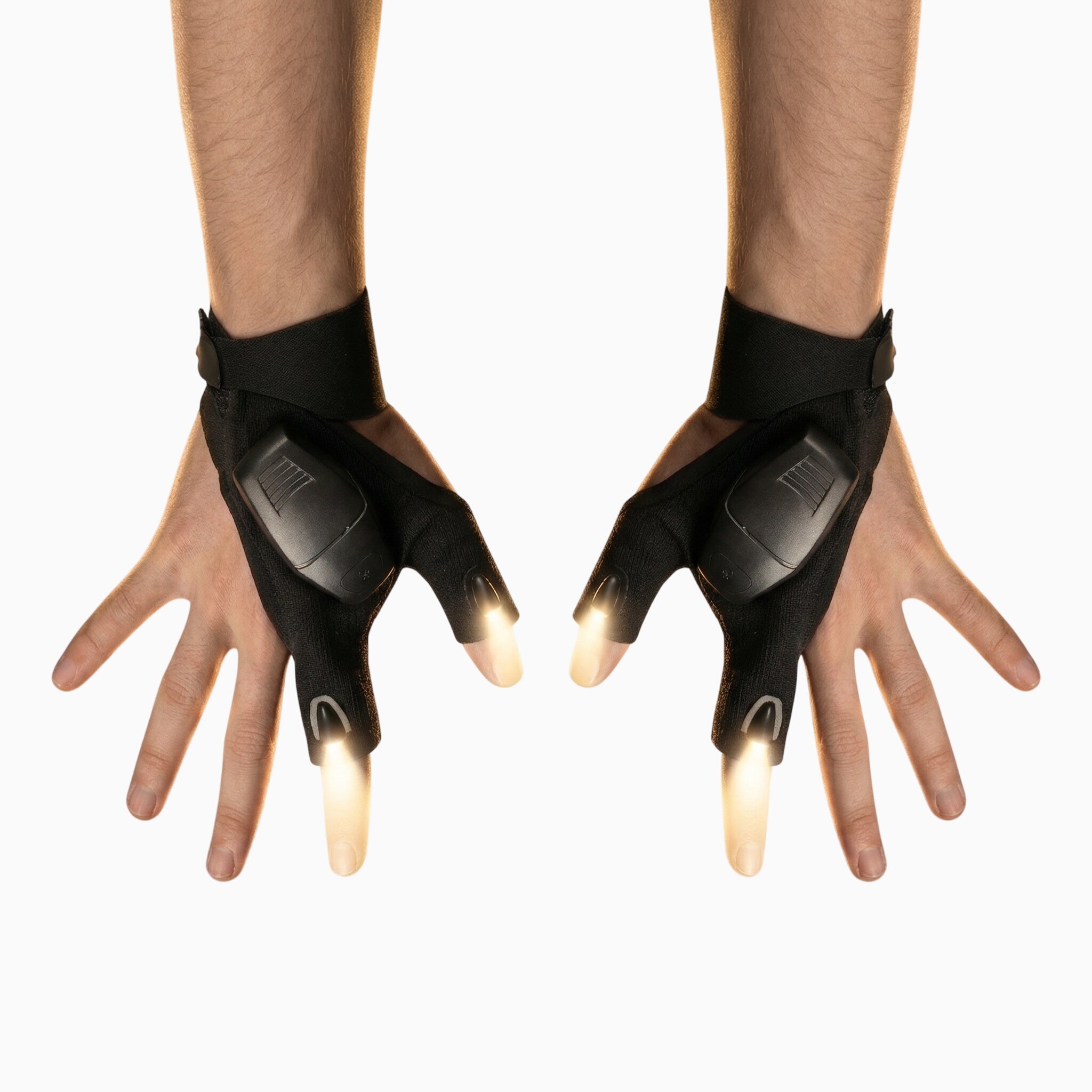 Night Fishing Illuminated Work Gloves
